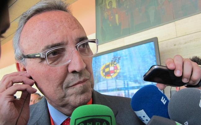 El expresidente del FC Barcelona Joan Gaspart en una foto de archivo. El expresidente del FC Barcelona Joan Gaspart en una foto de archivo.
