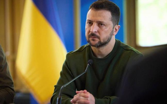 Imagen de archivo del presidente ucraniano, Volodímir Zelenski.