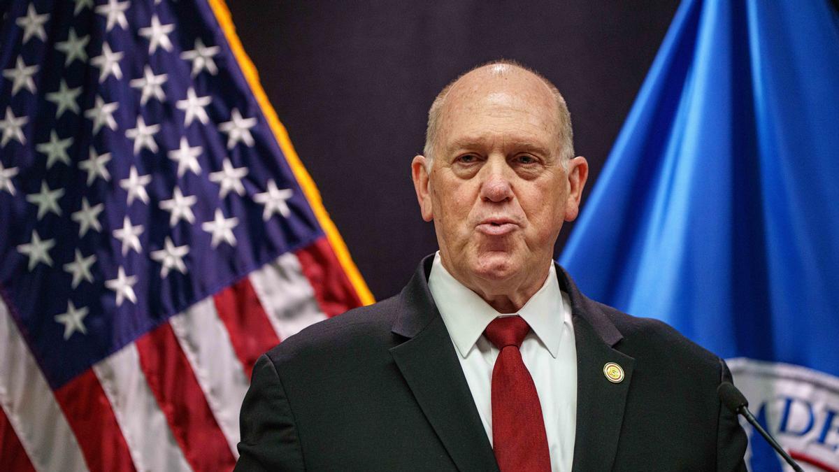 El jefe de seguridad fronteriza de Estados Unidos, Tom Homan