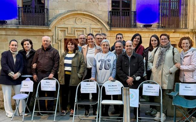 Participantes en la concentración celebrada este martes frente al Museo de Durango.