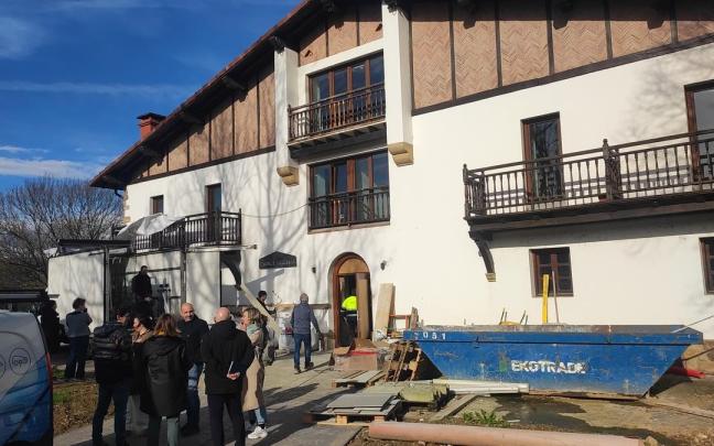 Caserío Oiangu de Ordizia.