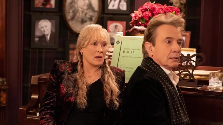 Meryl Streep y Martin Short, en ‘Solo asesinatos en el edificio’.