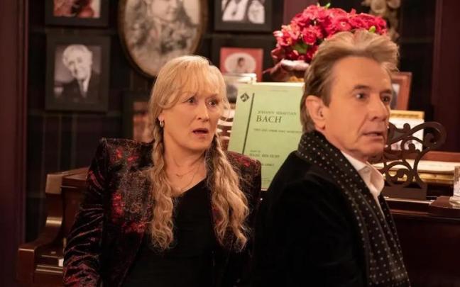 Meryl Streep y Martin Short, en ‘Solo asesinatos en el edificio’. Meryl Streep y Martin Short, en ‘Solo asesinatos en el edificio’.