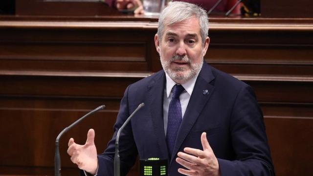 El presidente de Canarias, Fernando Clavijo.