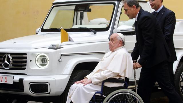 El papamóvil se convertirá en un hospital móvil para los niños de Gaza a petición de Francisco / EP El papamóvil se convertirá en un hospital móvil para los niños de Gaza a petición de Francisco