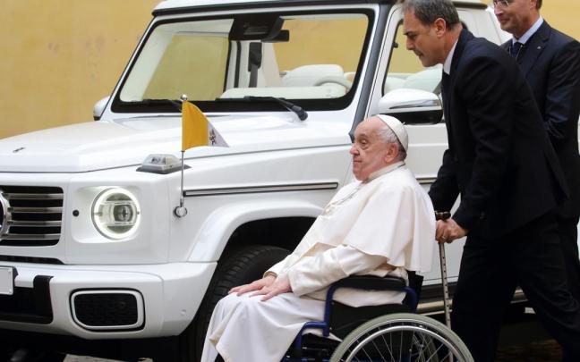 El papamóvil se convertirá en un hospital móvil para los niños de Gaza a petición de Francisco / EP El papamóvil se convertirá en un hospital móvil para los niños de Gaza a petición de Francisco