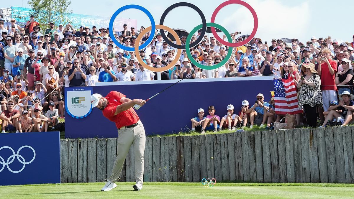 Jon Rahm en Paris 2024.