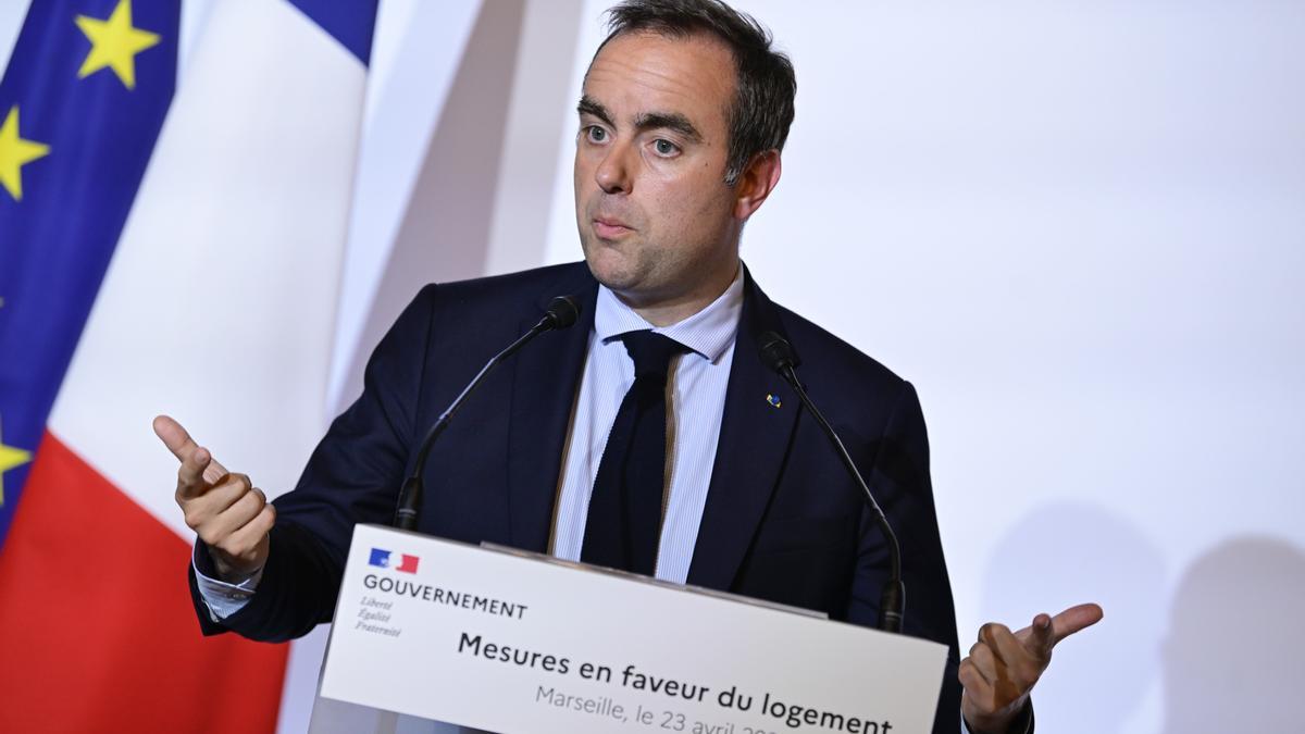 Sebastien Lecornu, primer ministro francés.