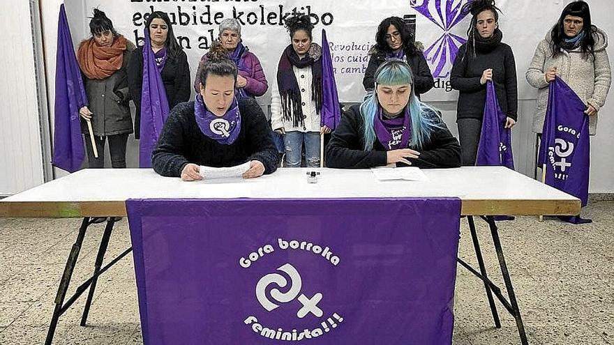 Sakanako Mugimendu Feminista quiere poner las vidas en el centro.