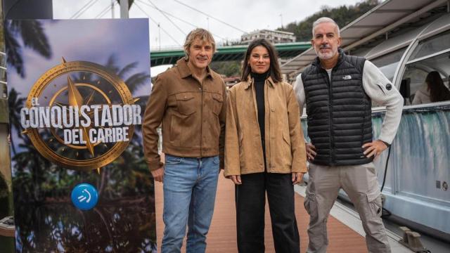 Julian Iantzi, Lur Errekondo y Patxi Alonso.