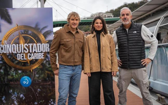 Julian Iantzi, Lur Errekondo y Patxi Alonso.
