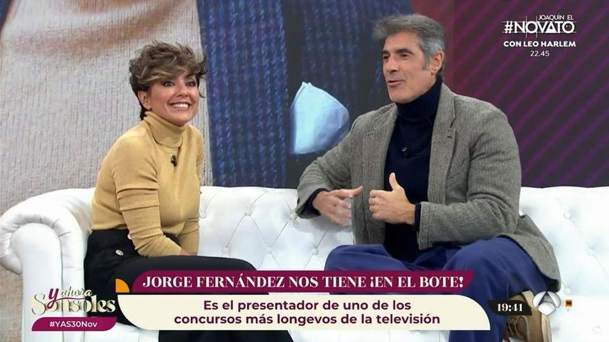 Jorge Fernández, el invitado de ayer en 'Y ahora Sonsoles'
