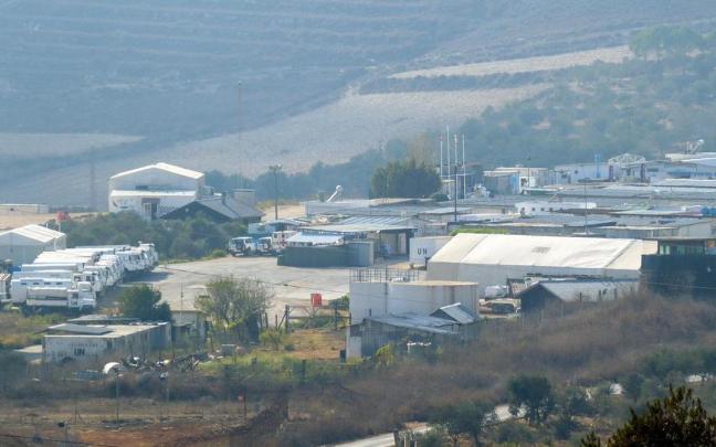 Instalaciones de la ONU atacadas por Israel en Líbano. / EFE Instalaciones de la ONU atacadas por Israel en Líbano.