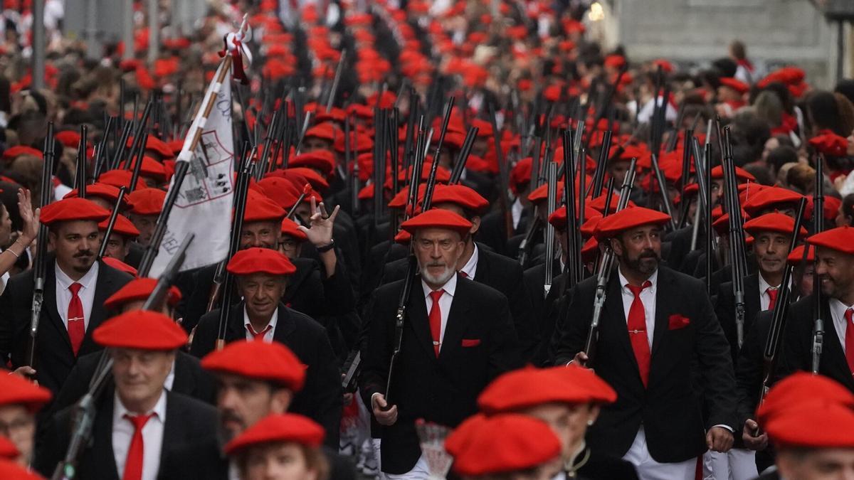 Alarde tradicional de Irun