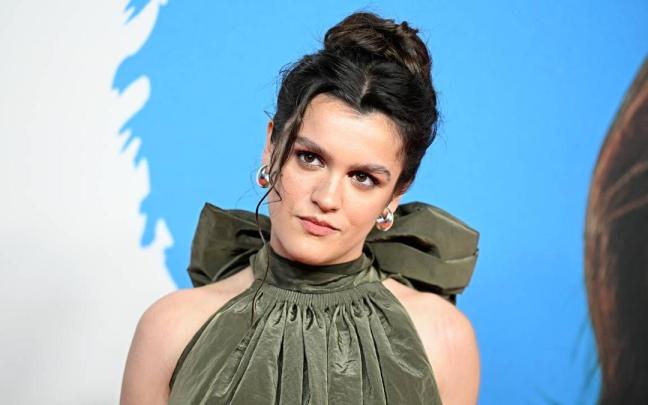 Amaia Romero durante el estreno de ‘Amarga Navidad’