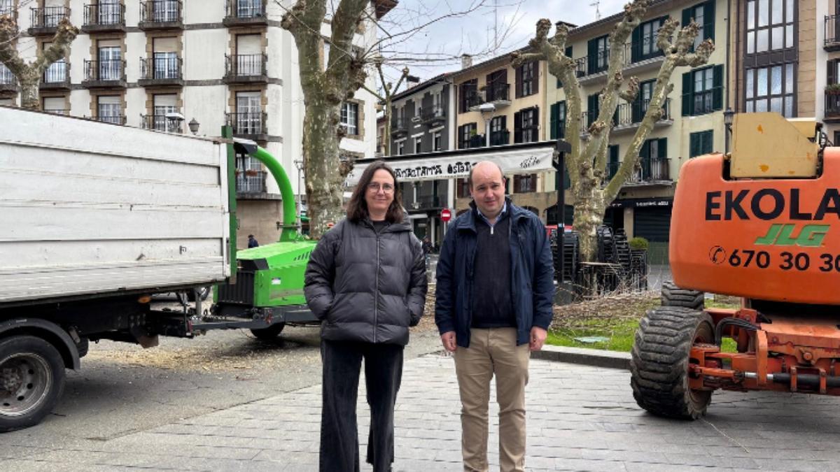Presentación de la campaña poda de Irun.