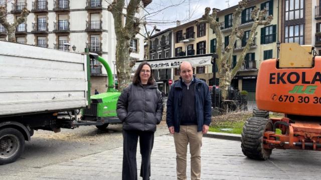 Presentación de la campaña poda de Irun.