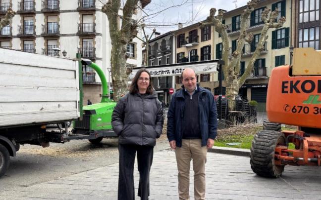 Presentación de la campaña poda de Irun.