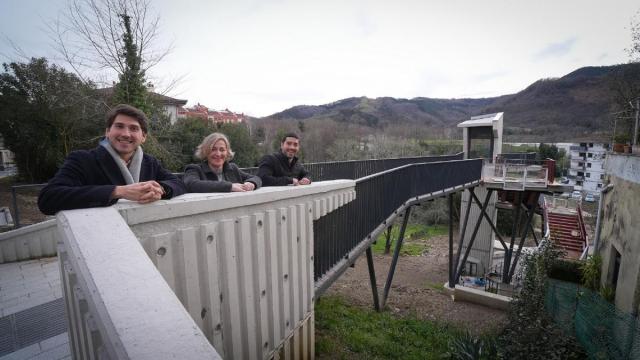 Los ediles jeltzales de Usurbil.