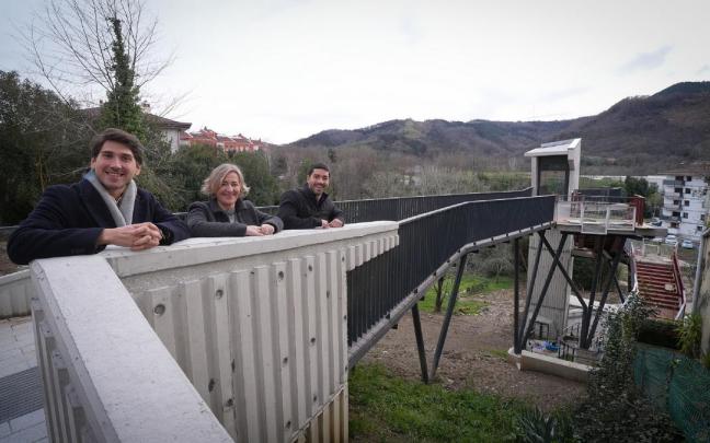 Los ediles jeltzales de Usurbil.