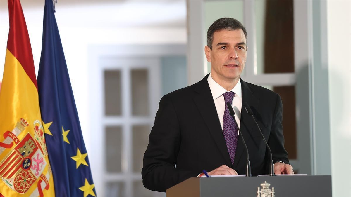 El presidente del Gobierno español, Pedro Sánchez.