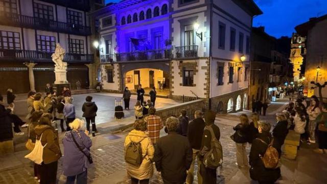 Edición anterior de un evento del 8M en Getaria.