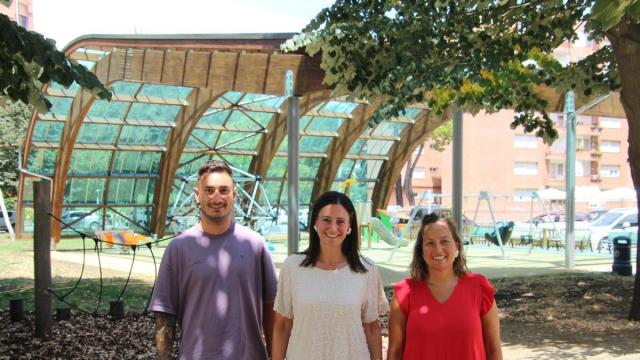 Iker Txertudi, Mireia Elkoroiribe y Jesica Ruiz