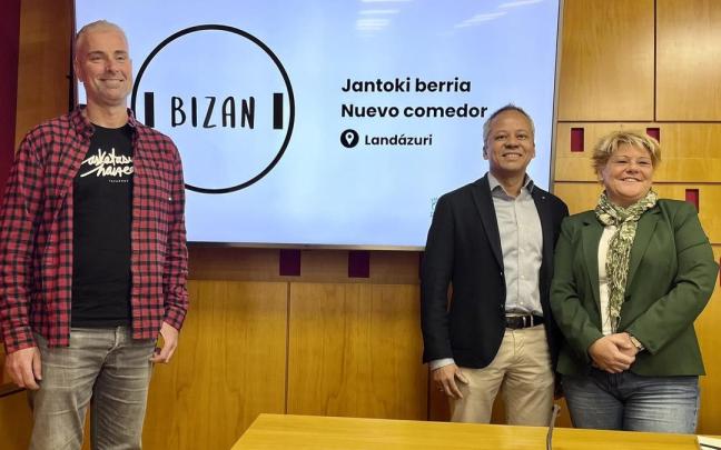 Gasteizko Landazuriko Bizan zentroak 40 plazako jantokia izango du uda ondoren.