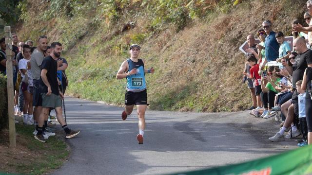 Julen Dobarro fue el más rápido en el II Trail de San Miguel.