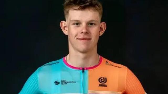 Finlay Tarling, ciclista galés del NSN Development Team, fallecido a los 19 años durante la Volta a Portugal.