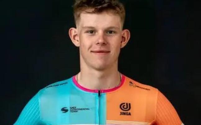 Finlay Tarling, ciclista galés del NSN Development Team, fallecido a los 19 años durante la Volta a Portugal.