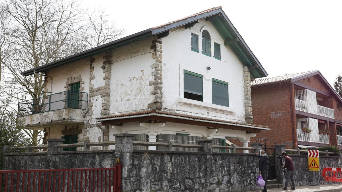 Villa Landetxe en Aiete, donde se ubica el centro clausurado / Juan Herrero. Efe