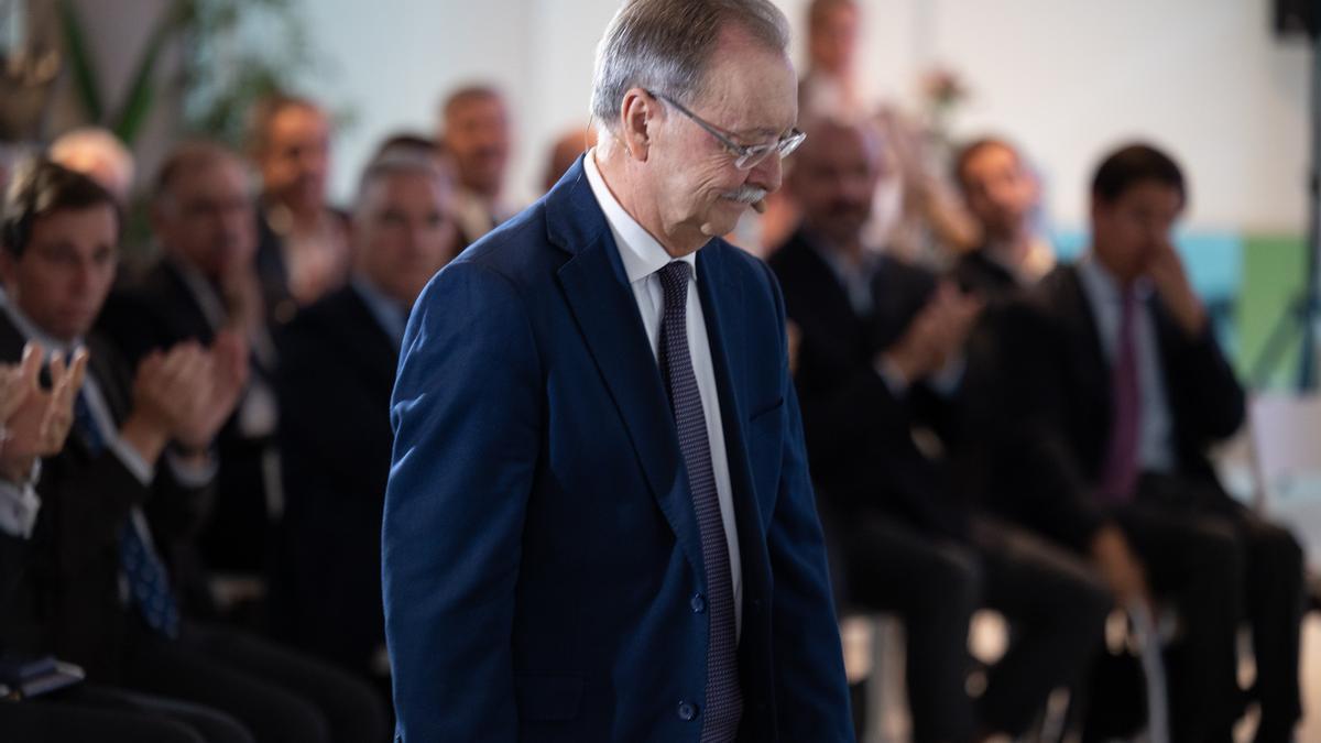 El presidente de Ceuta, Juan Jesús Vivas, durante el Foro ABC.