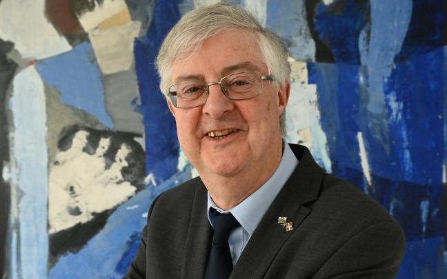 El primer ministro de Gales, Mark Drakeford, esta semana en Bilbao.