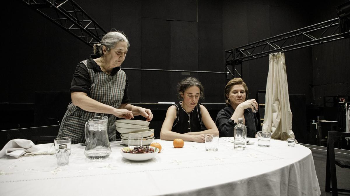 Ensayo de la obra ‘La Casa de Bernarda Alba’.