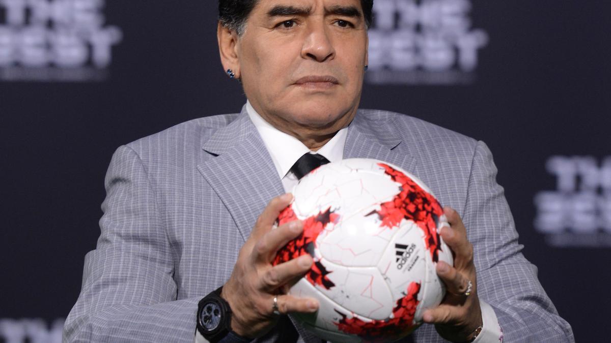 Diego Armando Maradona, en una imagen de archivo.