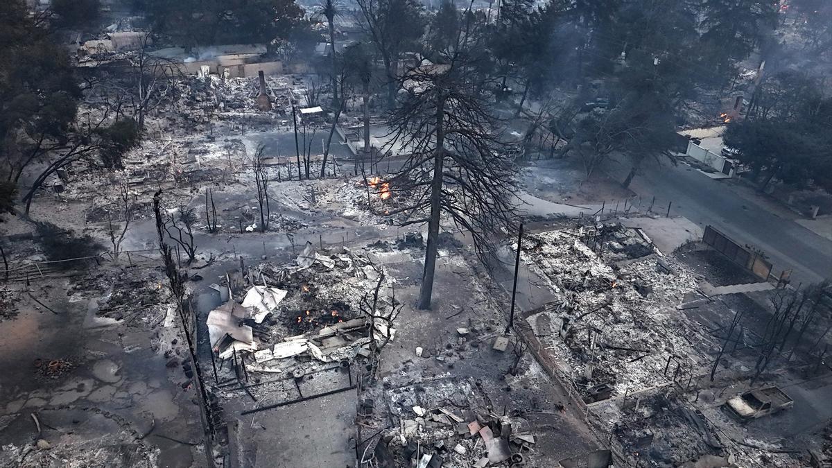 Incendios en Los Ángeles, California (EEUU).