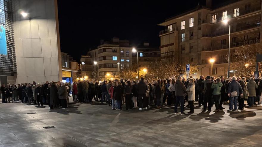 Momento de la llegada de algunos integrantes de la Junta de Mandos al Espacio Palmera Montero