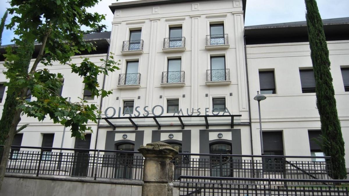 Exterior del Museo Oiasso en Irun.