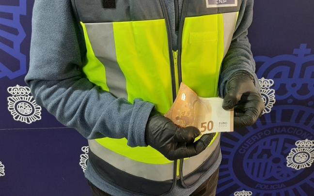 Billetes falsificados