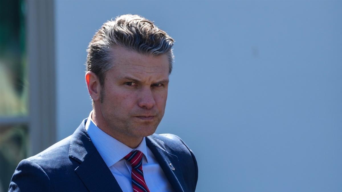 El secretario de Defensa de Estados Unidos, Pete Hegseth.