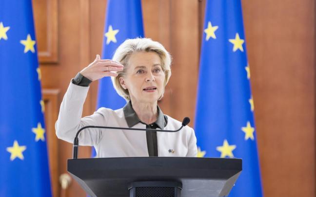 La presidenta de la Comisión Europea, Ursula von der Leyen. La presidenta de la Comisión Europea, Ursula von der Leyen.