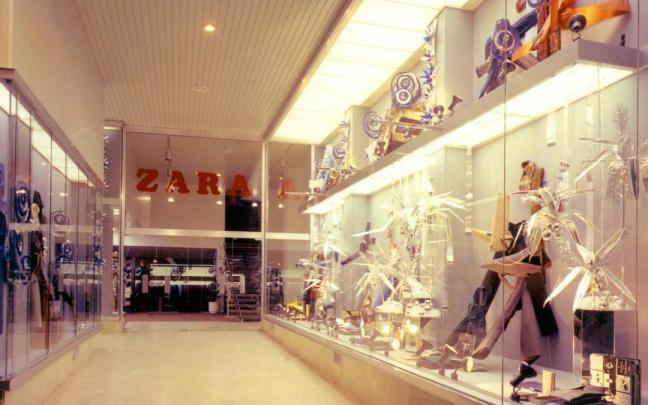 Tienda de Zara en 1975
