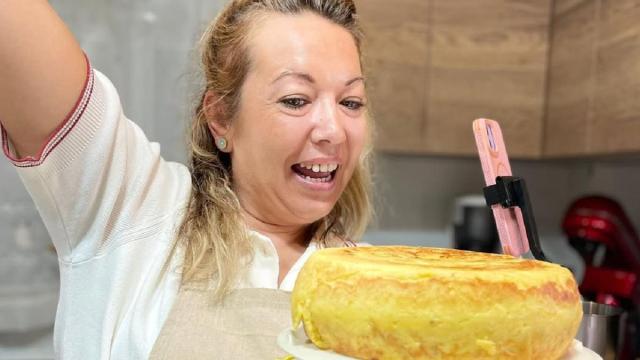 Georgiana y su tortilla.