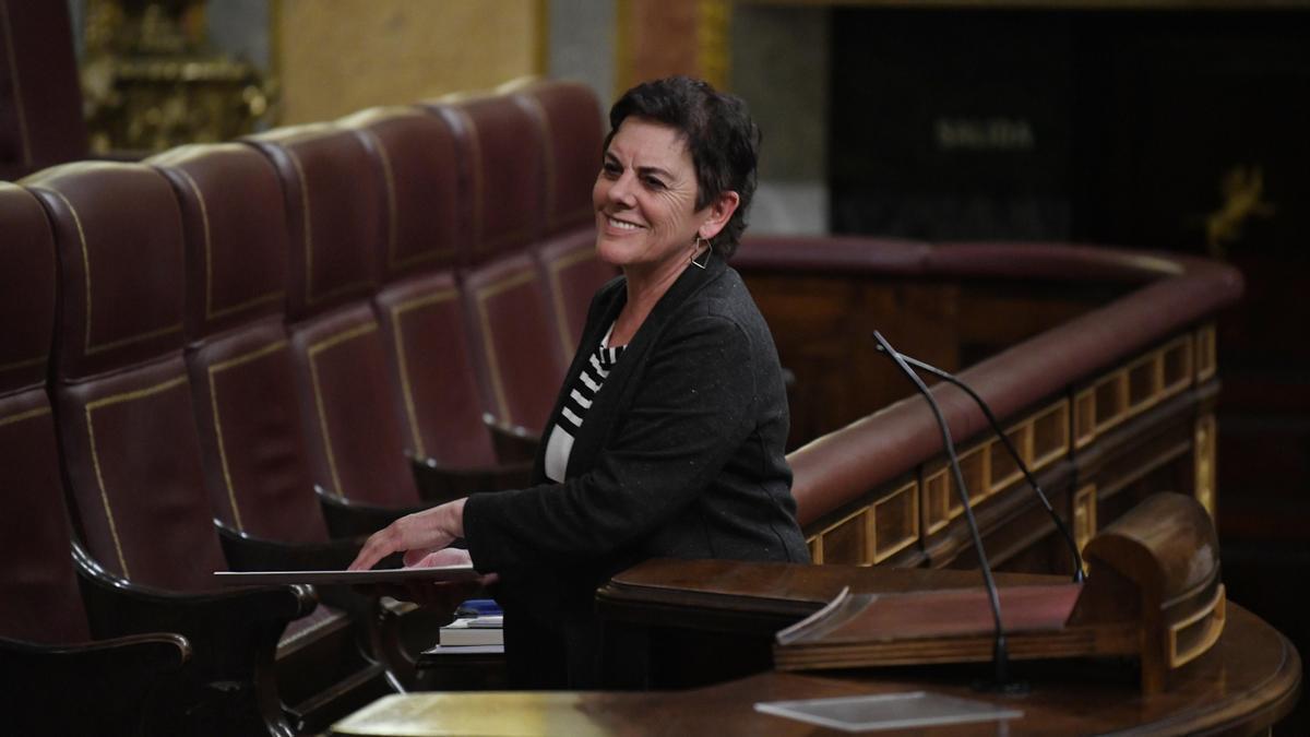 La diputada de EH Bildu en el Congreso Mertxe Aizpurua.