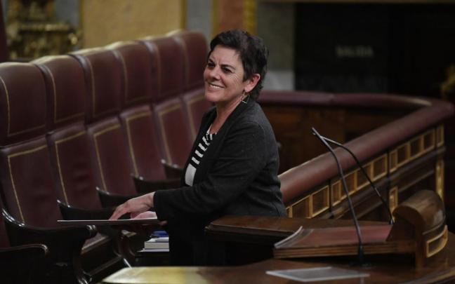 La diputada de EH Bildu en el Congreso Mertxe Aizpurua.