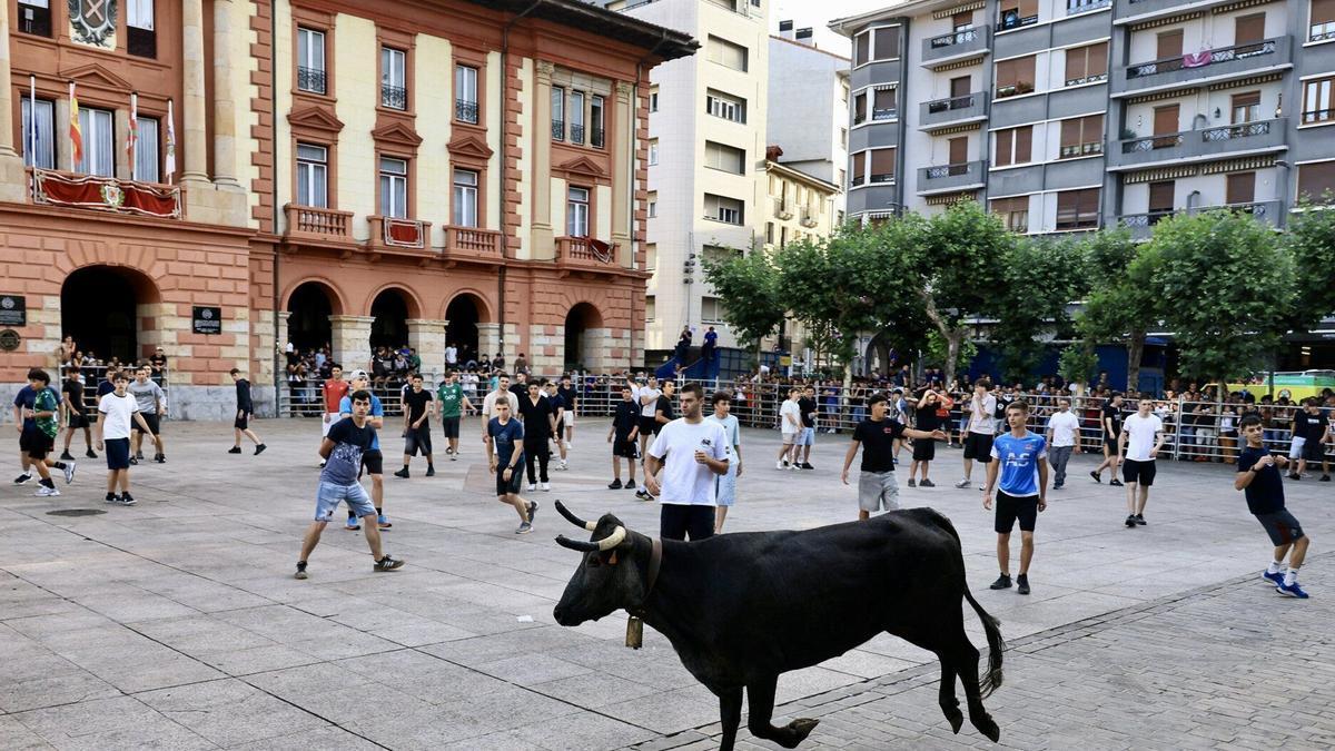 Sokamuturra en Eibar.