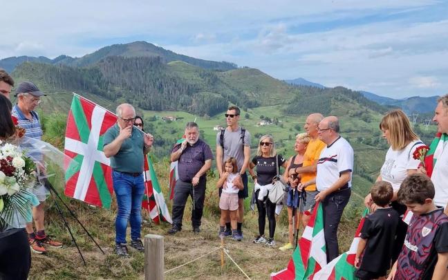 Los montes que rodean a Aiastia-San MIguel serán testigo del homenaje a los gudaris fallecidos en Zirardamendi.