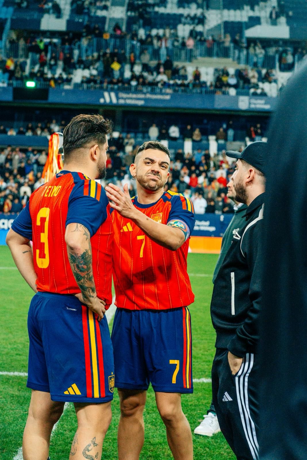 Telmo Trenado con DJ Mario en un Partidazo de Youtubers.