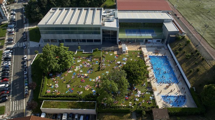 Piscina municipal de Urnieta.